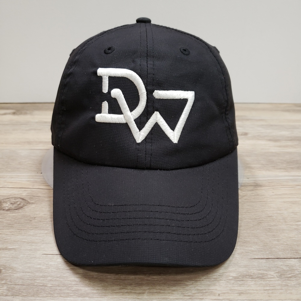 Imperial Driftwood Golf & Ranch Club Hat Cap Strap Back Mens One Size Black Logo